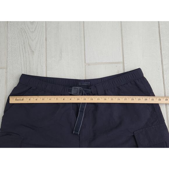 Lands End Men's Shorts Size XL 40-42 Cargo Outdoor Elastic Belted Quick Dry - Picture 5 of 7